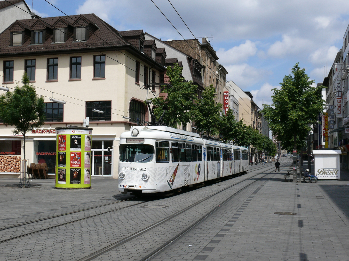 Sonderfahrt am 10 Mai 2009 mit RHB 1022