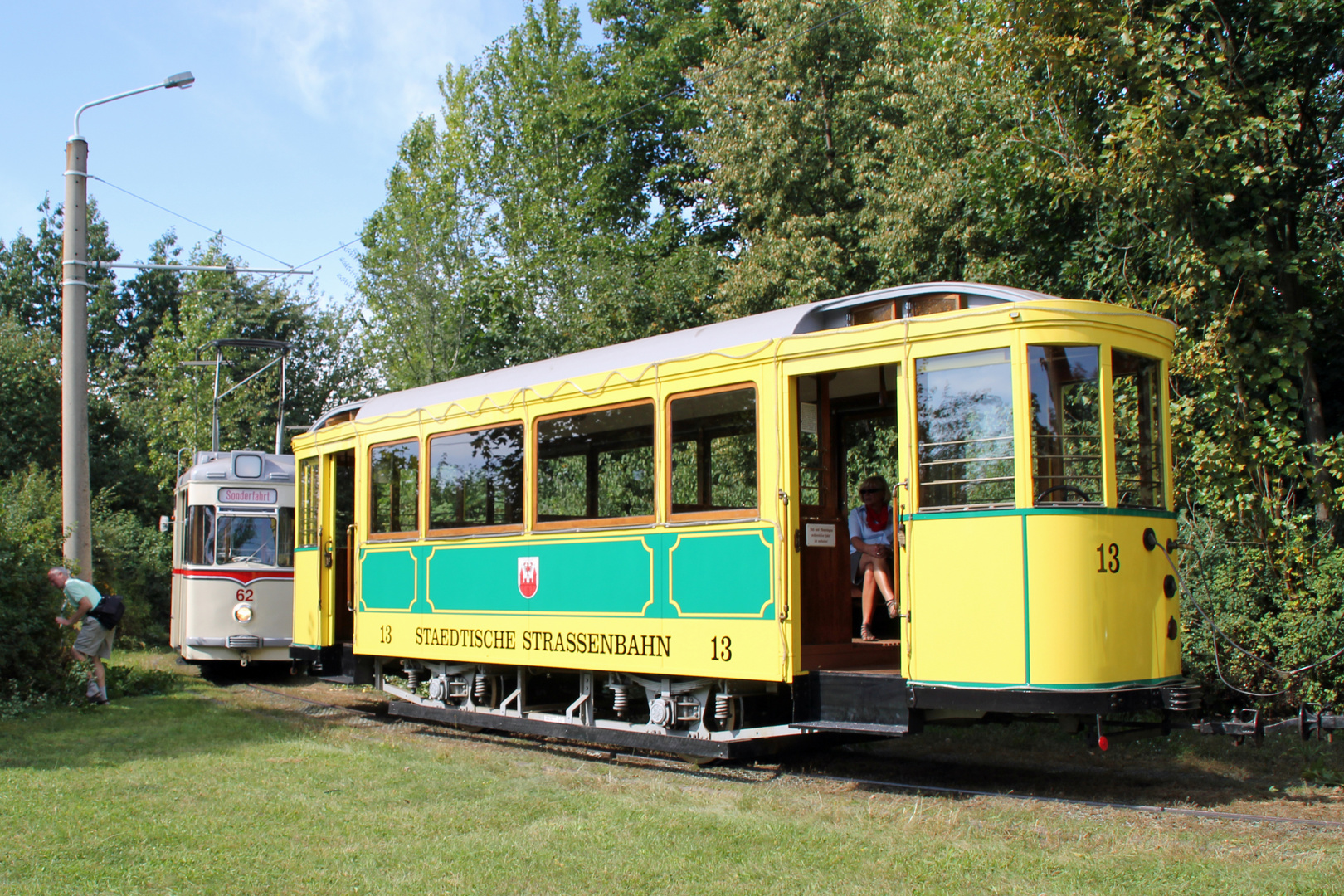 Sonderfahrt bei der Straßenbahn Cottbus