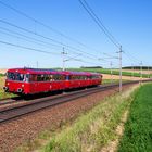 „Sonderfahrt mit dem Schienenbus-Motorwagen zu den VOESTStahlwerken“