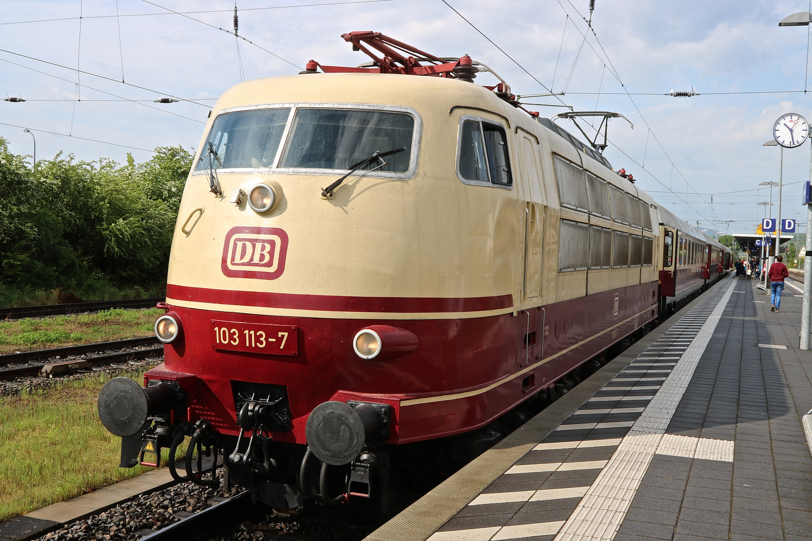 Sonderfahrt mit der E-Lok 103_113-7