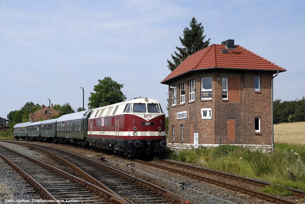 Sonderfahrt mit V 180 war angekündigt...