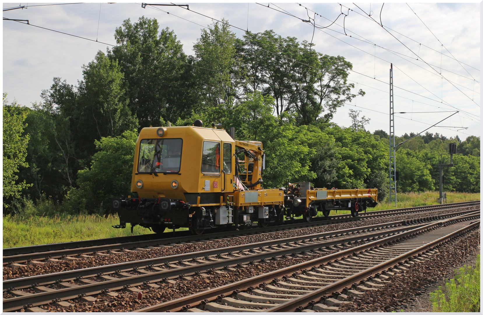 Sonderfahrzeug auf Reisen