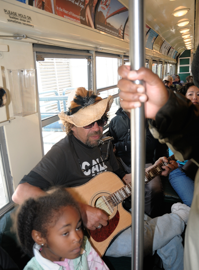 Sonderkonzert in der Straßenbahn