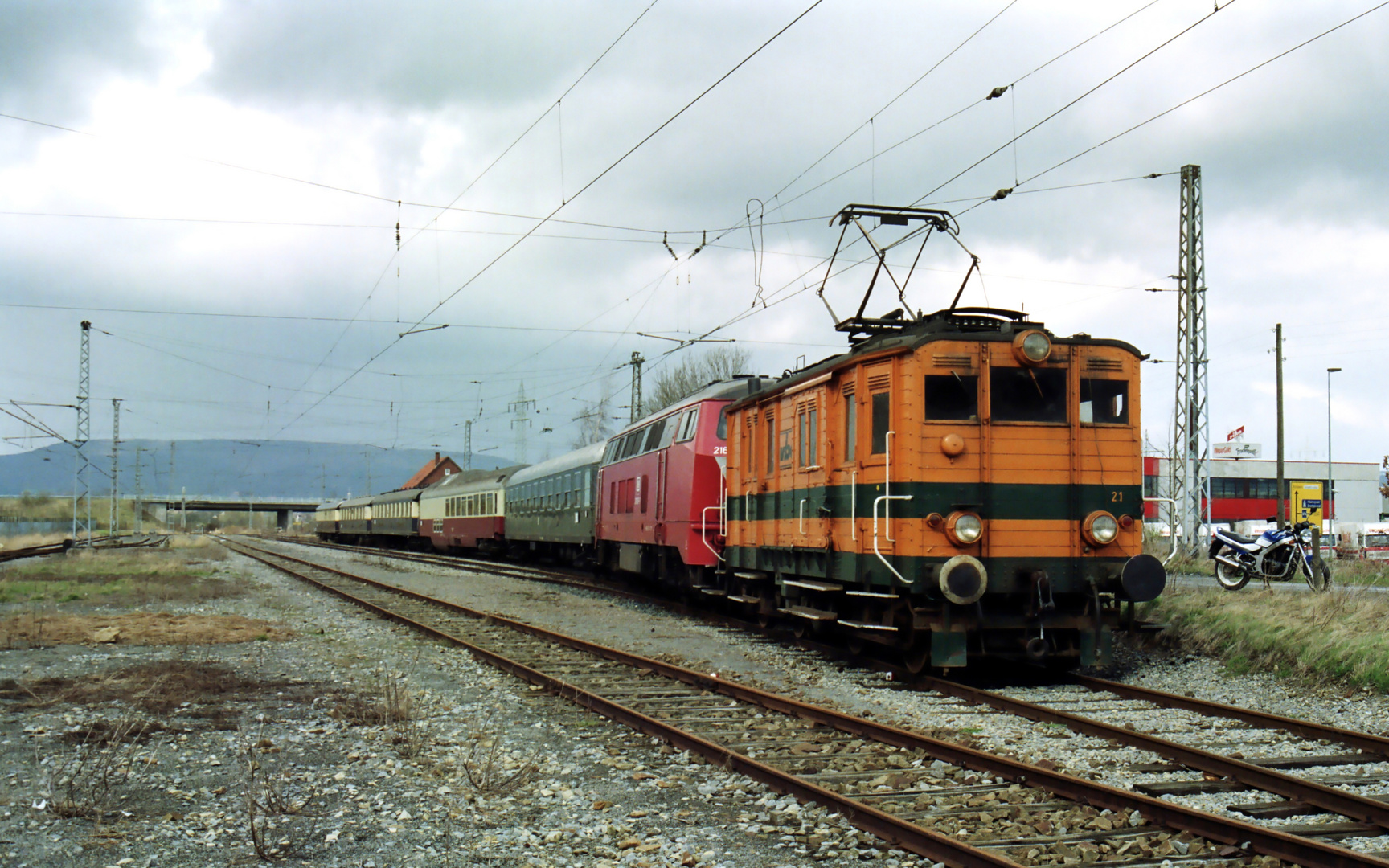 Sonderzug auf der Extertalbahn