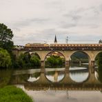 Sonderzug auf der Vilsbrücke