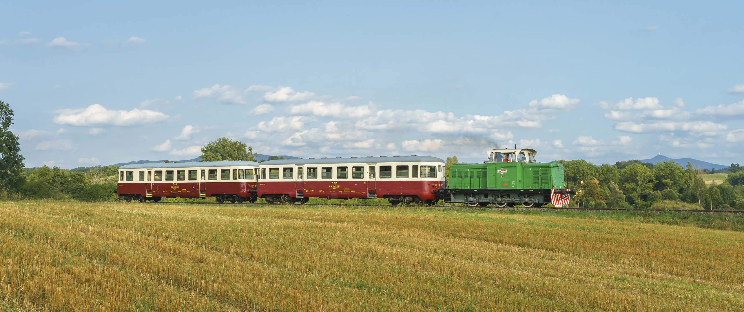 Sonderzug bei Velky Valtinov