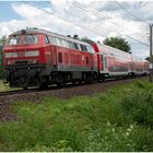 Sonderzug BR-Radltour 2022 mit BR 218  -2-