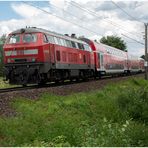 Sonderzug BR-Radltour 2022 mit BR 218  -2-