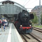 Sonderzug im Lübecker Hbf.