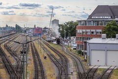 Sonderzug im Westhafen