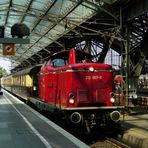 Sonderzug mit Rheingoldwagen