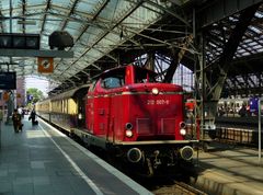 Sonderzug mit Rheingoldwagen