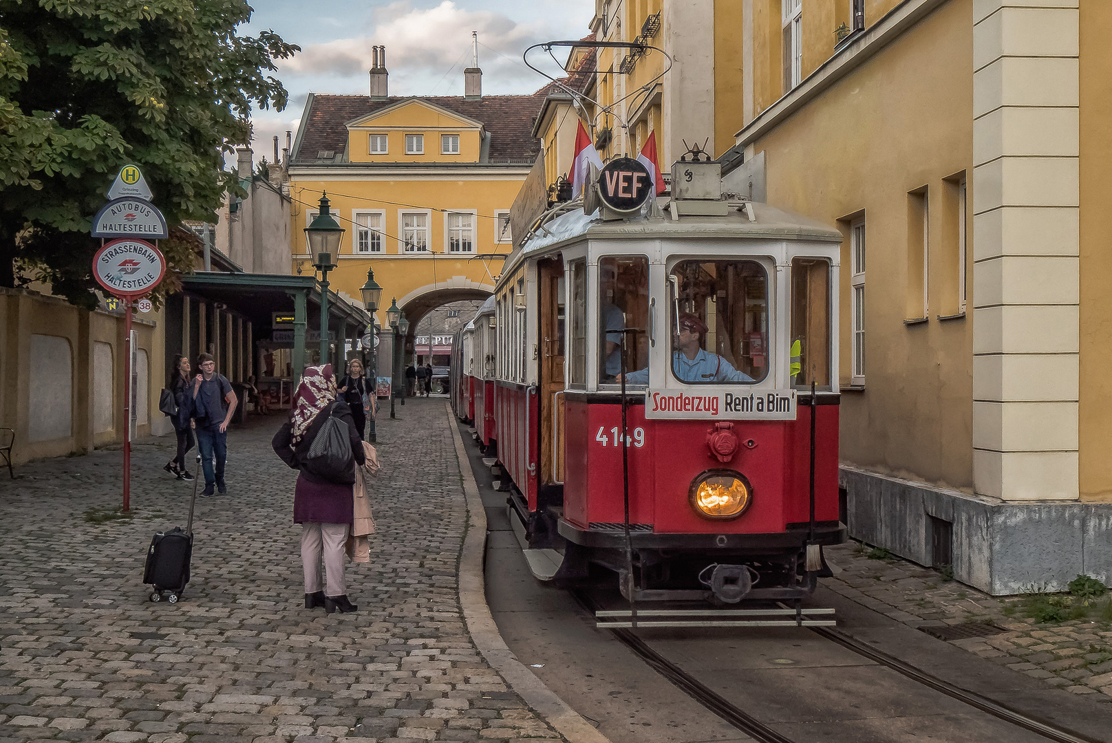 Sonderzug nach Grinzing