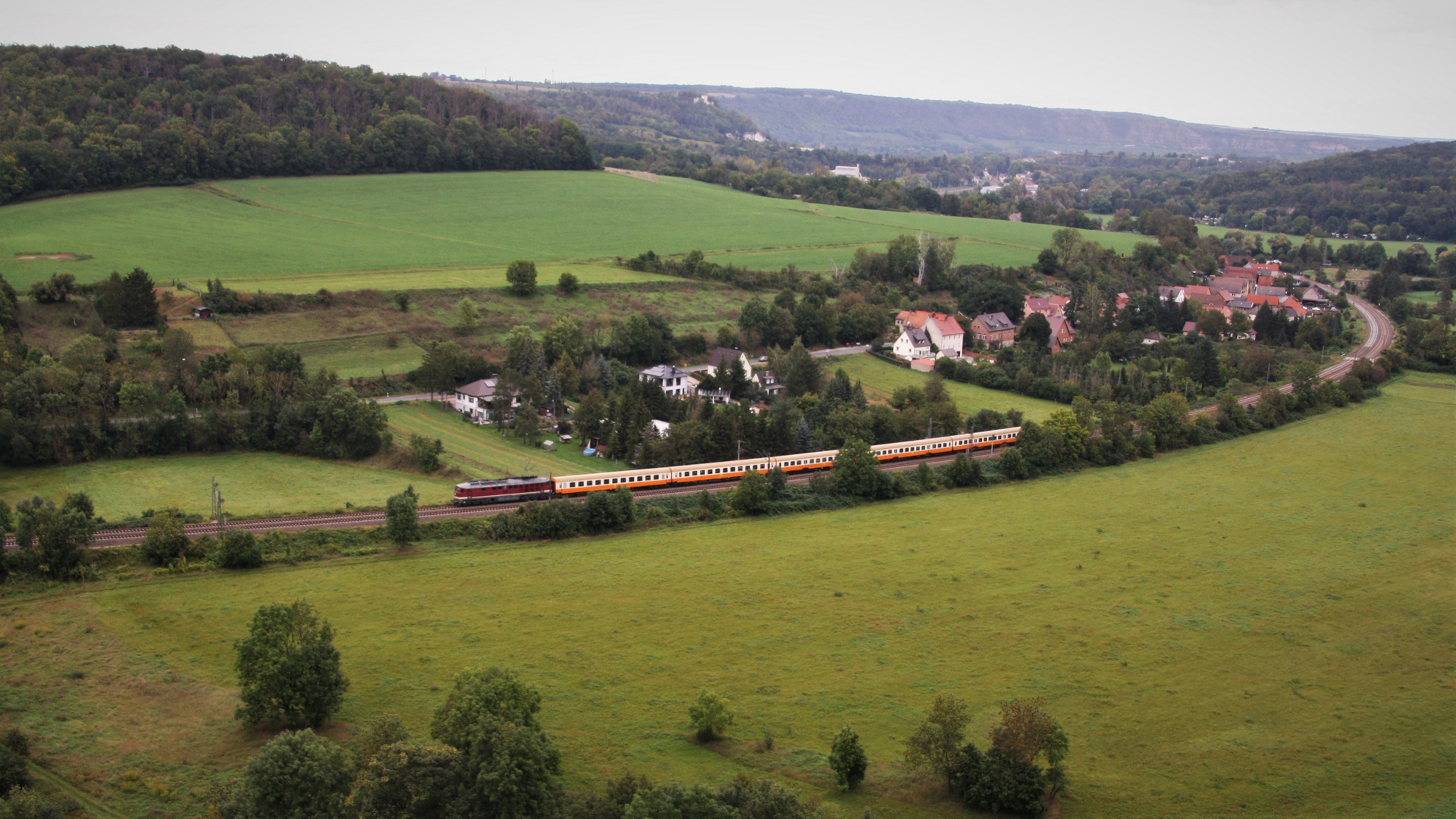 Sonderzug zum Straßenbahnfest in Naumburg