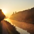 Sonenaufgang am Hamm-Datteln-Kanal