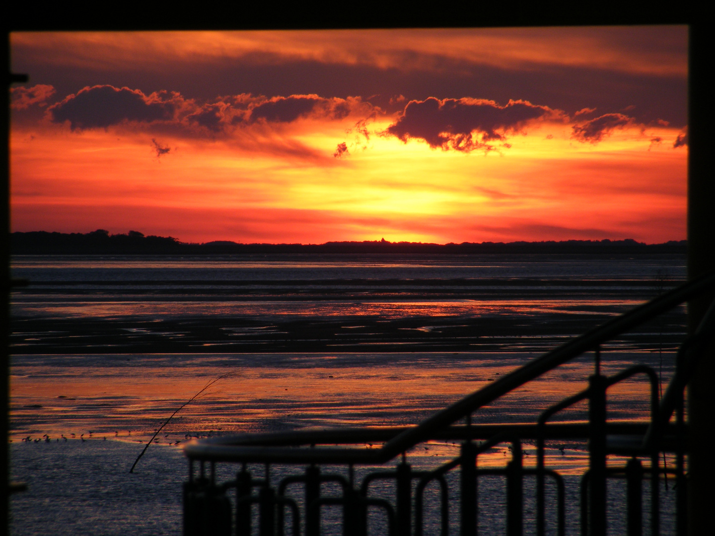 Sonenaufgang über Föhr