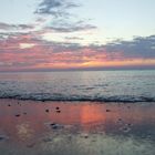 Sonenuntergang am strand