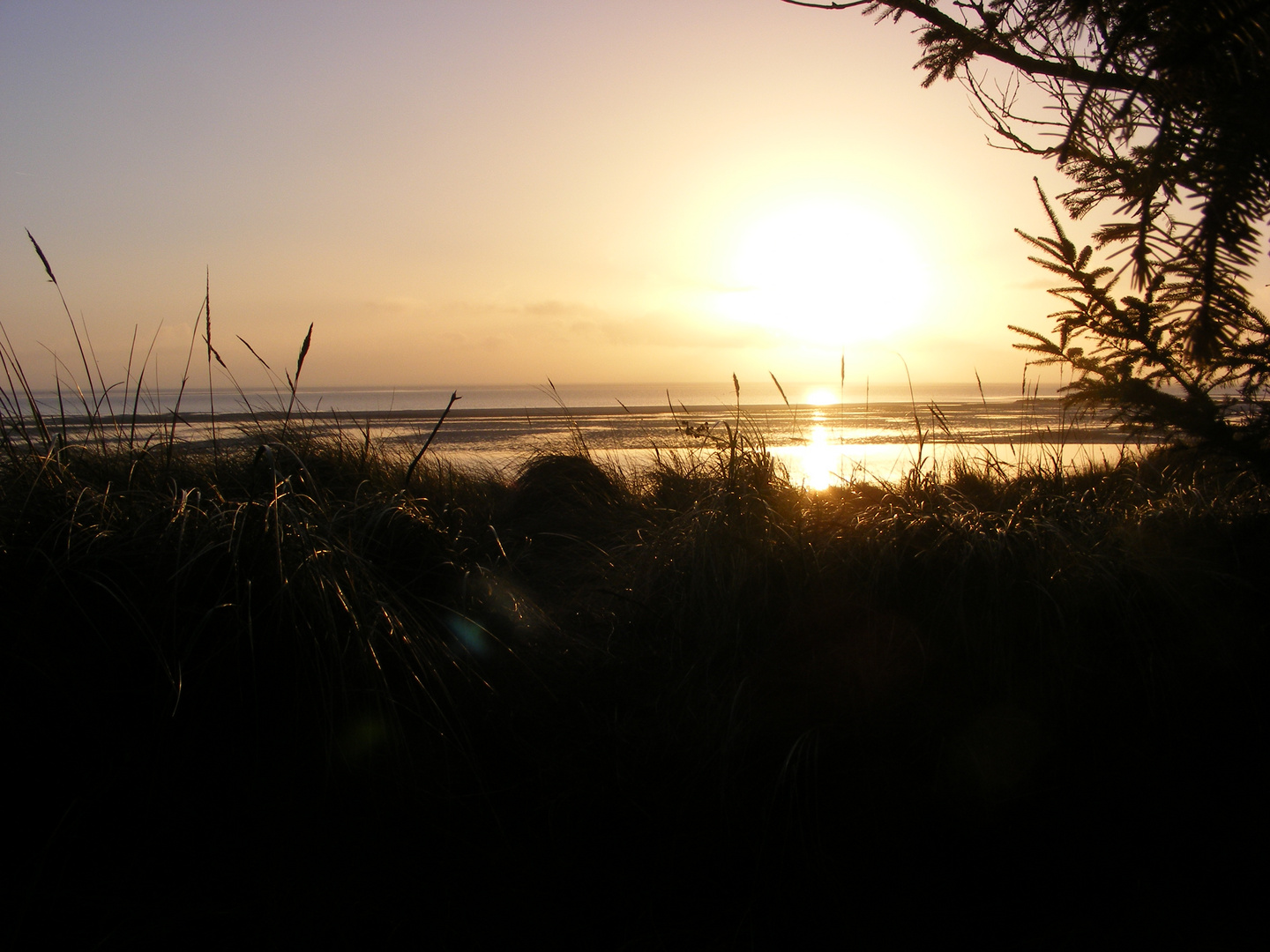 Sonenuntergang auf Föhr