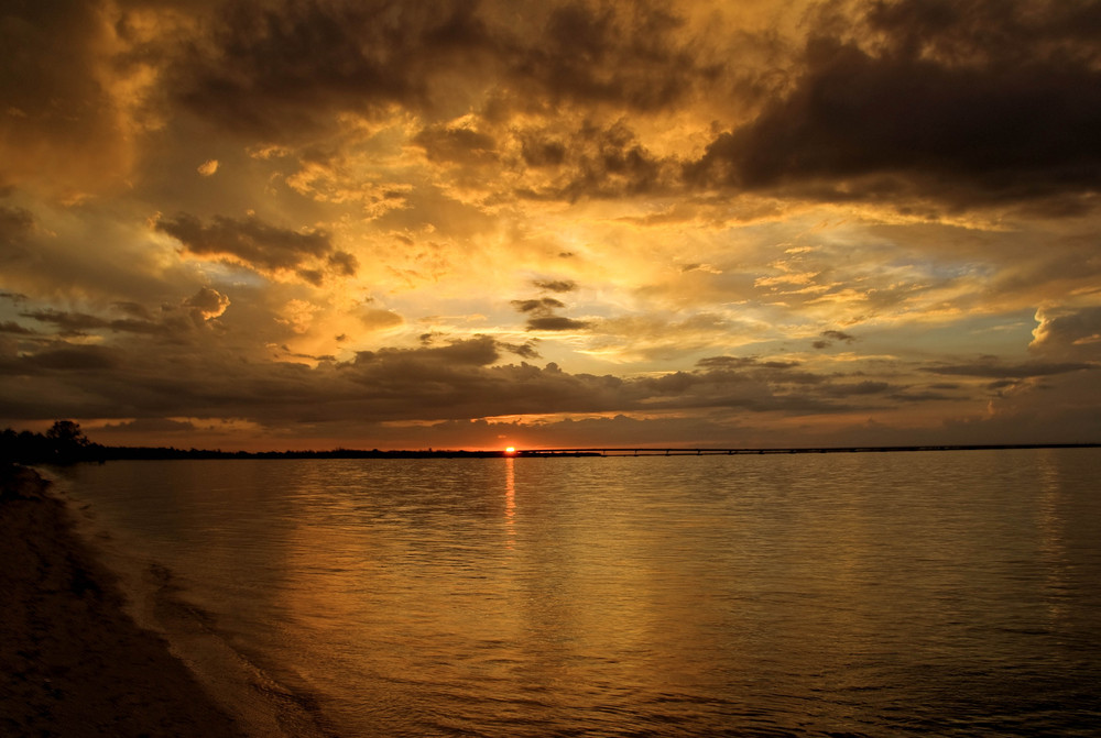 Sonenuntergang auf Sanibel Island