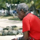 Songeur devant la mer - In Gedanken vor dem Meer