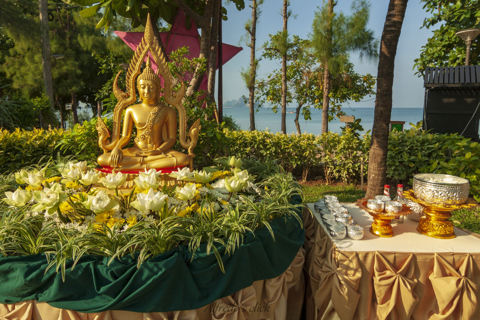 Songkran-Das Neu Jahres Fest in Krabi.