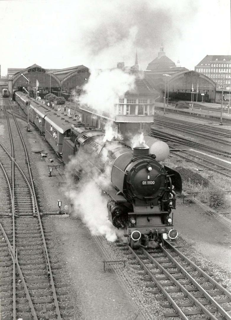 Sonnabend, 15. Juli 1989, 19.58 h,01.1100 Tourstikdampfsonderzug „Zugvogel“ Puttgarden - Hamburg H