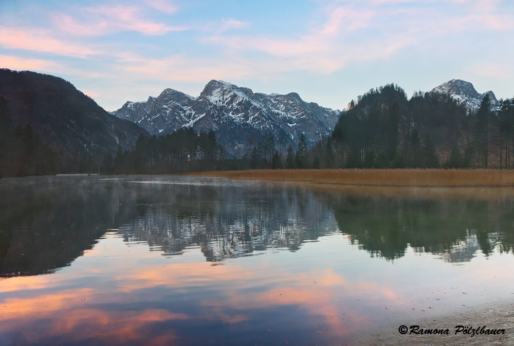 Sonnaufgang am Almsee