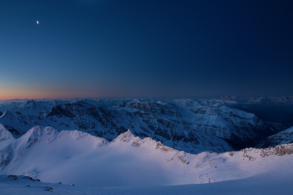 Sonnblick im Mondlicht