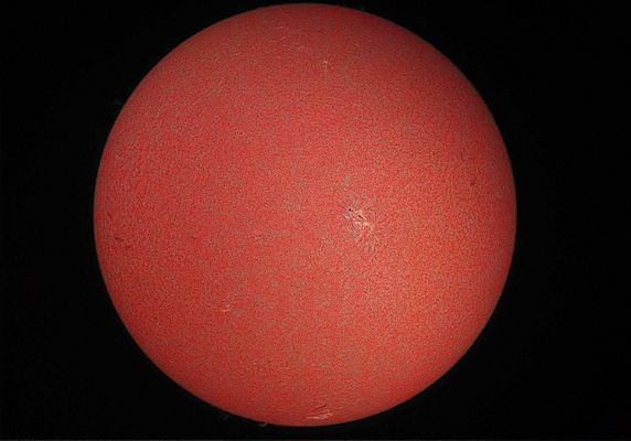 Sonne am 01.06.2021 h alpha