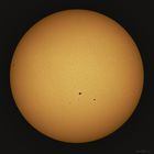 Sonne am 03.01.2012 mit AR 11386,11388-11391