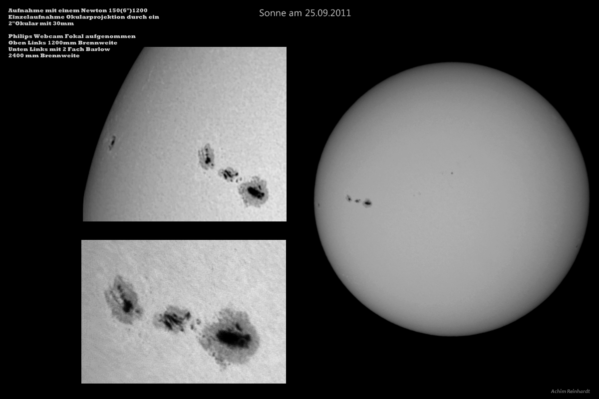 Sonne am 25.09.2011