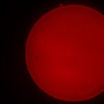 Sonne am 8. April 2006 im H-alpha Licht.