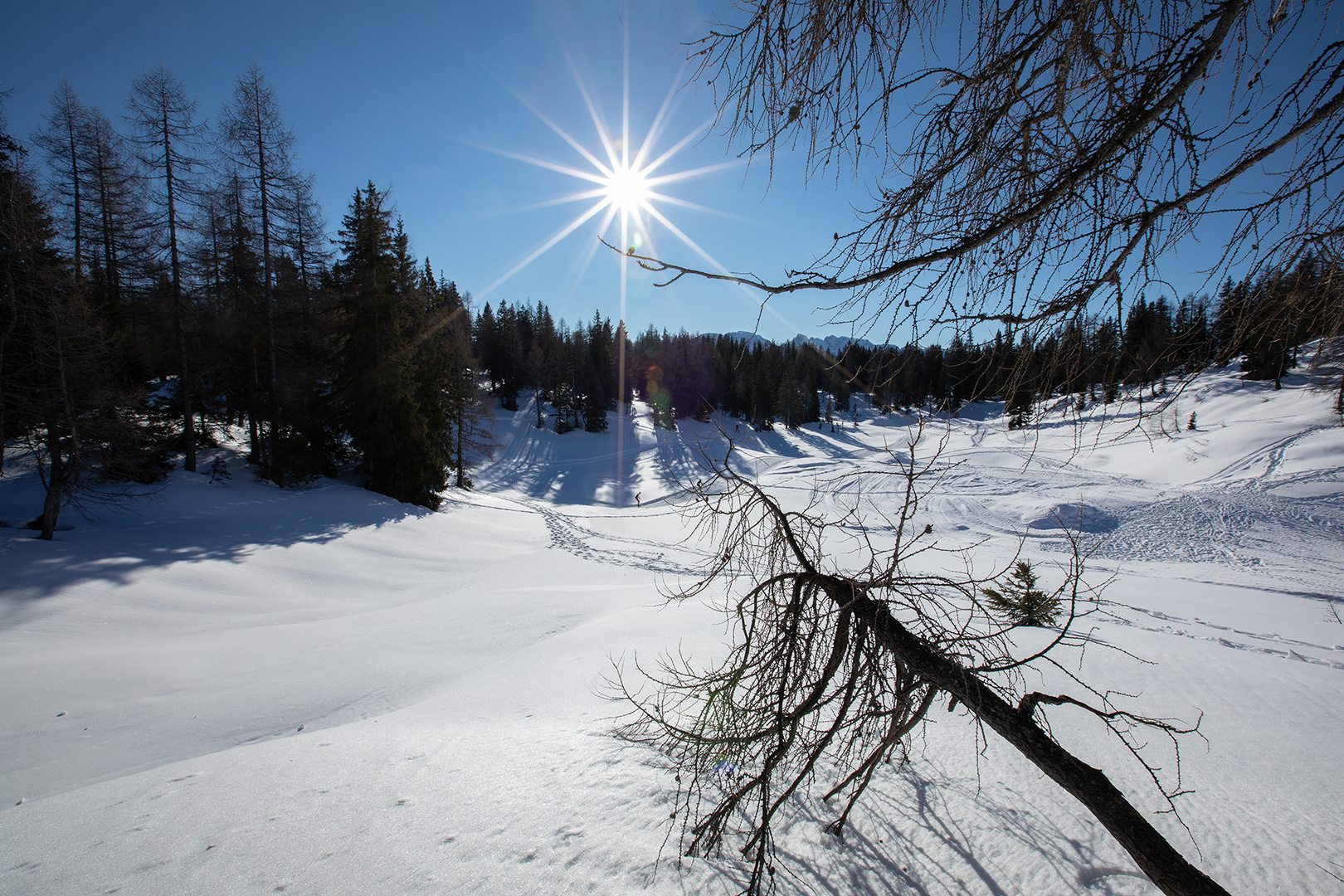 Sonne am Berg 2