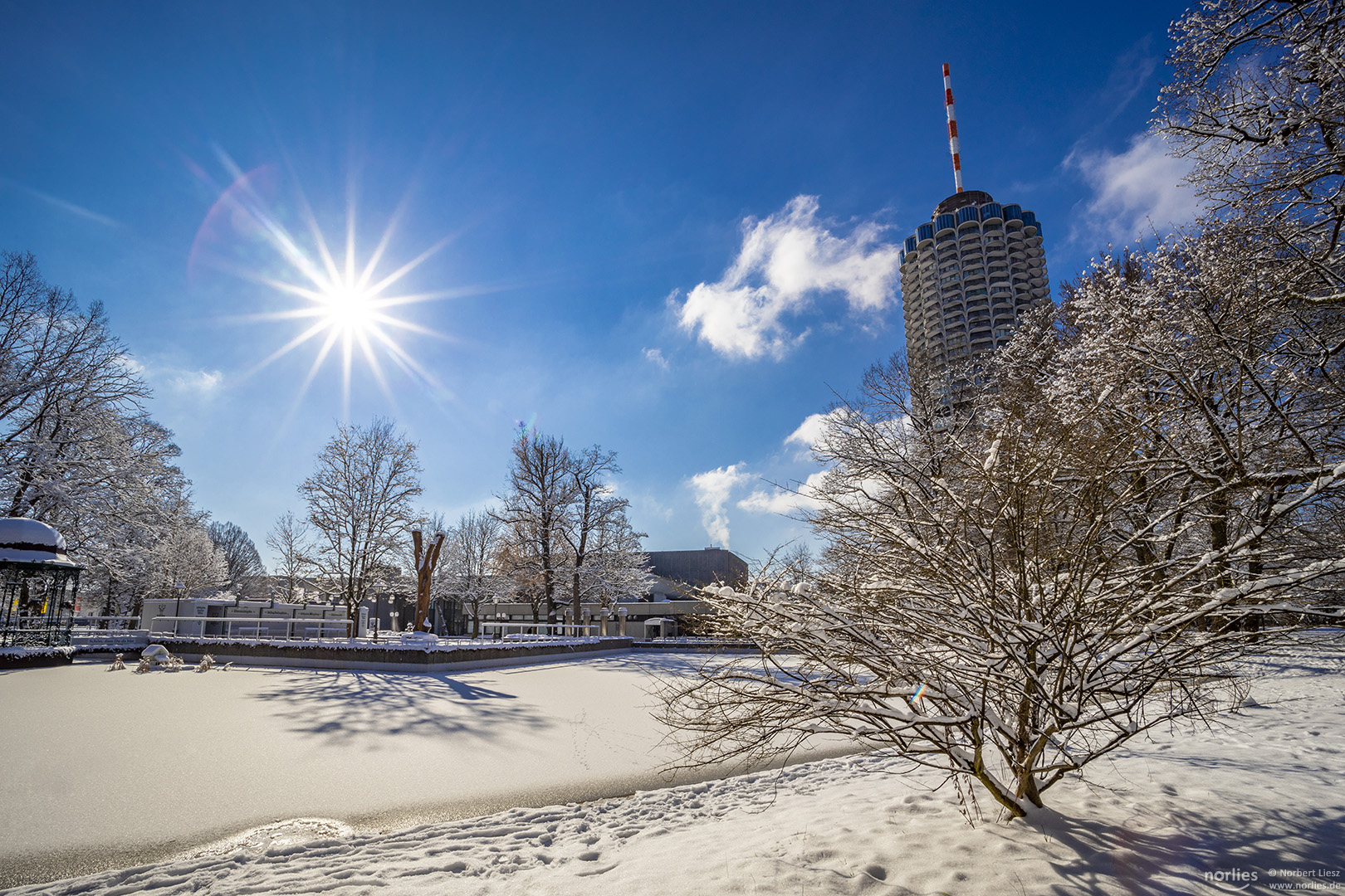 Sonne am Kongress am Park