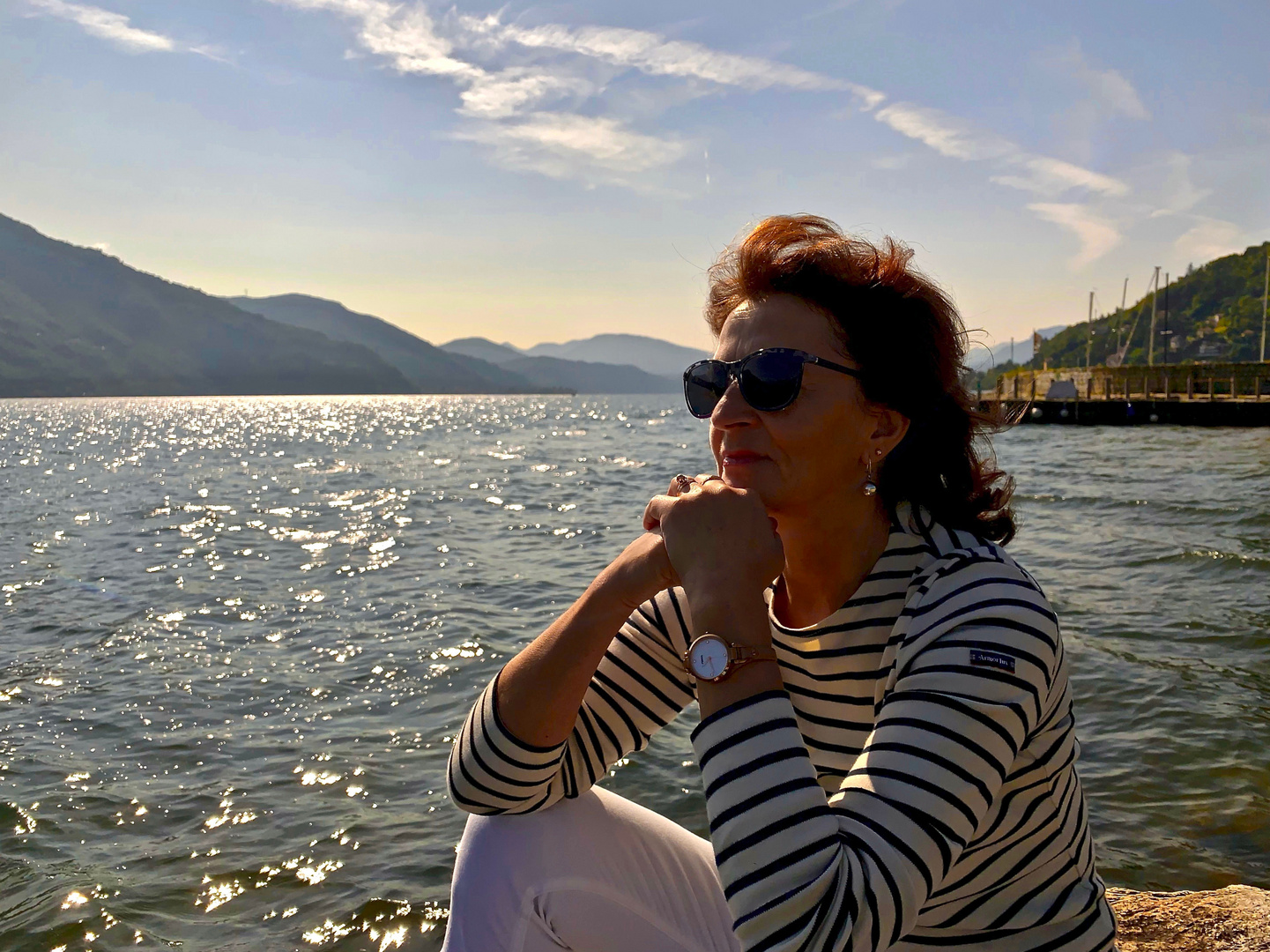Sonne am Lago Maggiore