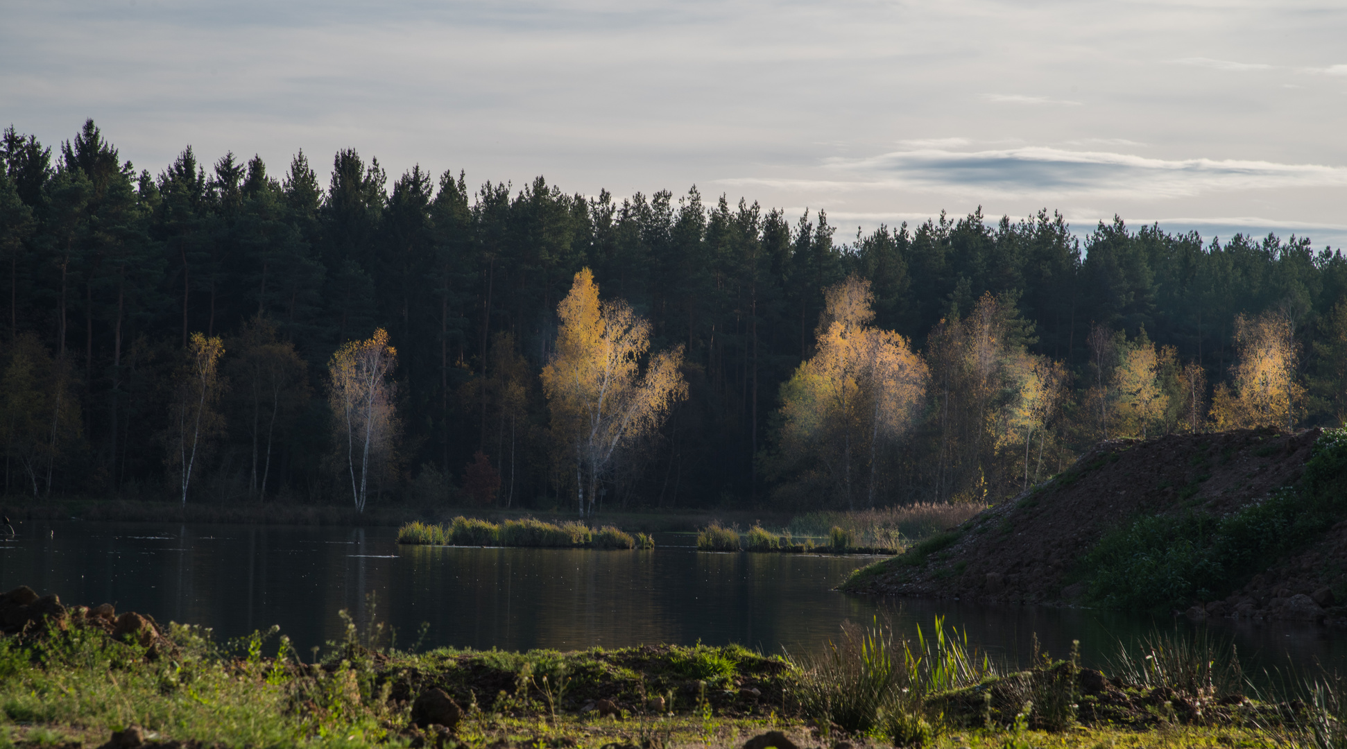 Sonne am Riedsee