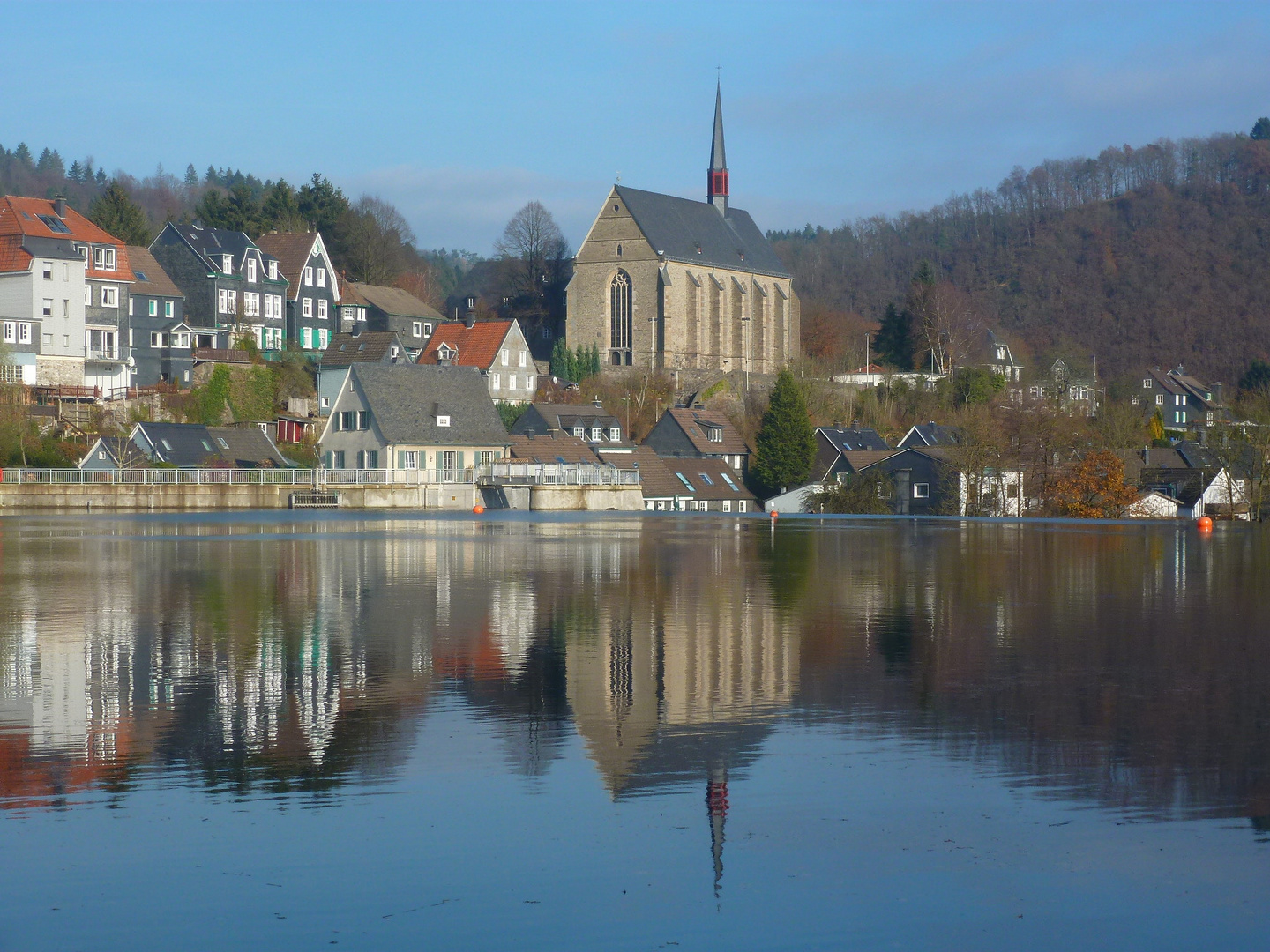 Sonne am Stausee - Wuppertal-Beyenburg