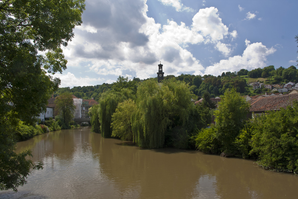 Sonne an der Altmühl