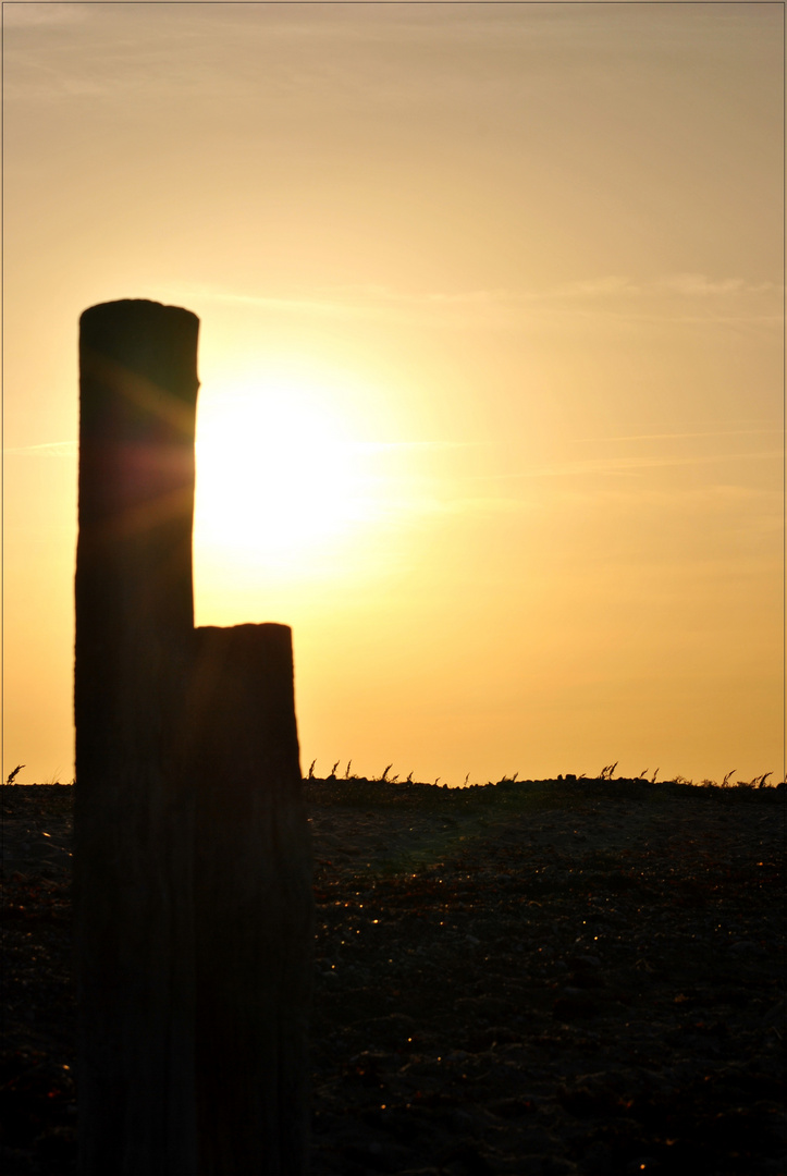 Sonne an der Ostsee