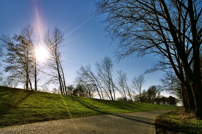 Sonne an der Wümme