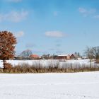 Sonne auf dem Schnee