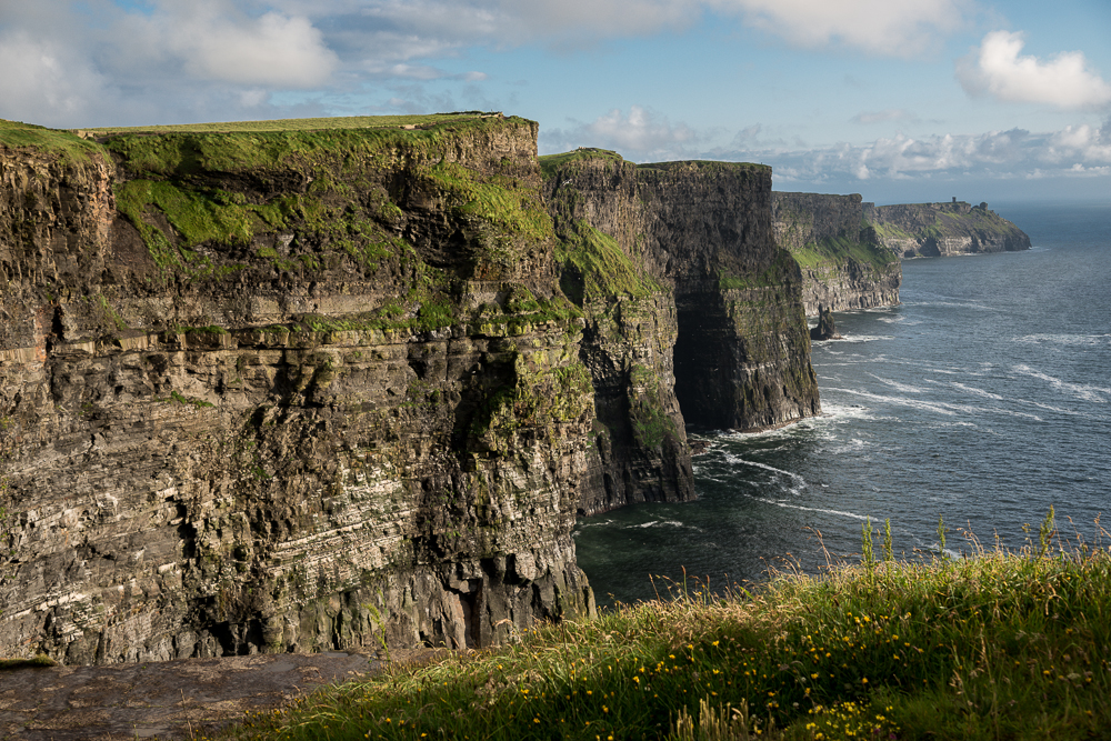 Sonne auf den Cliffs