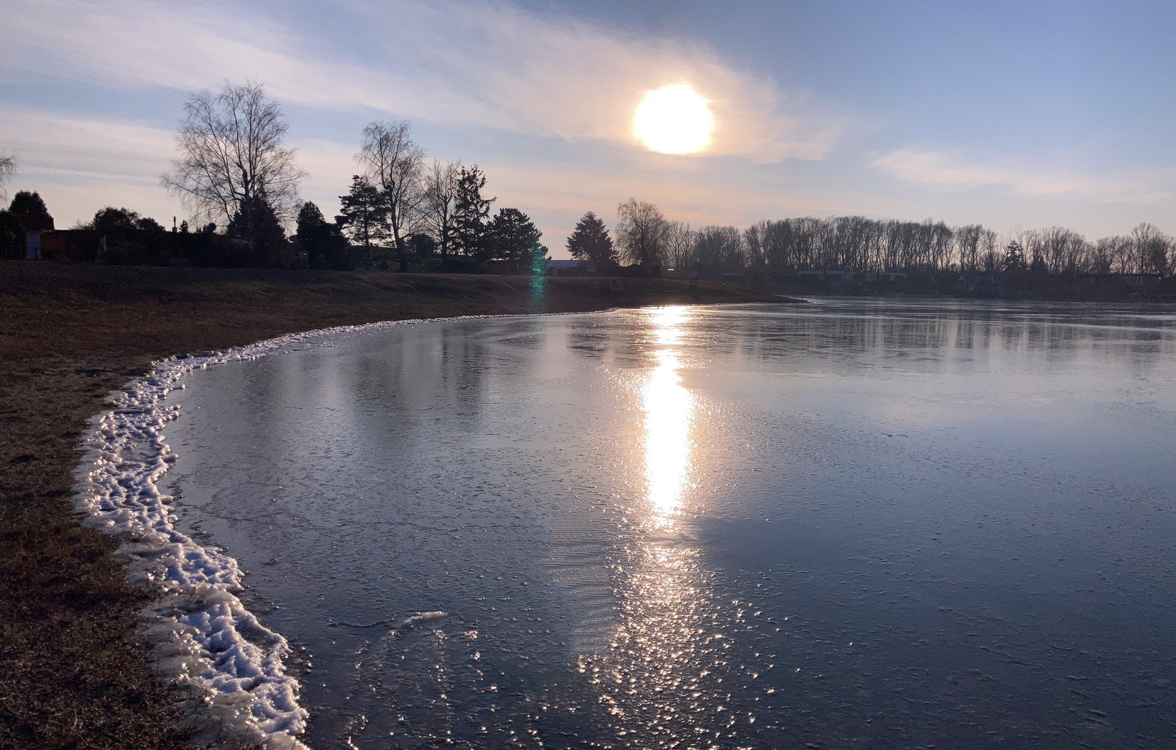 Sonne auf Eis 