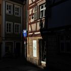 Sonne auf Fachwerk