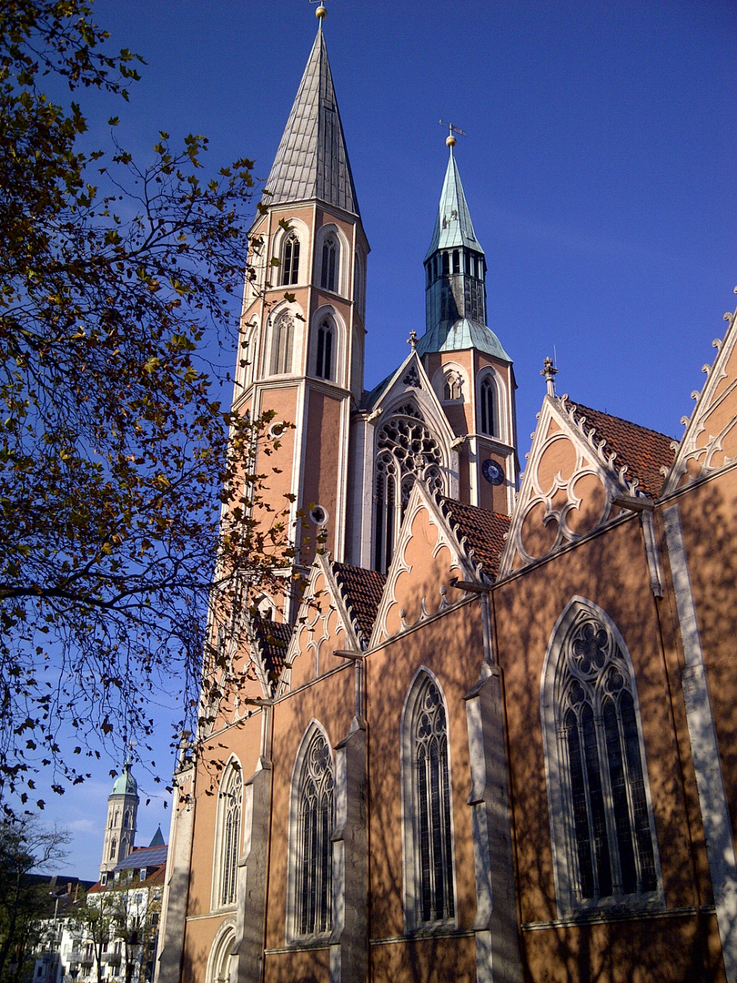 Sonne auf Kirche