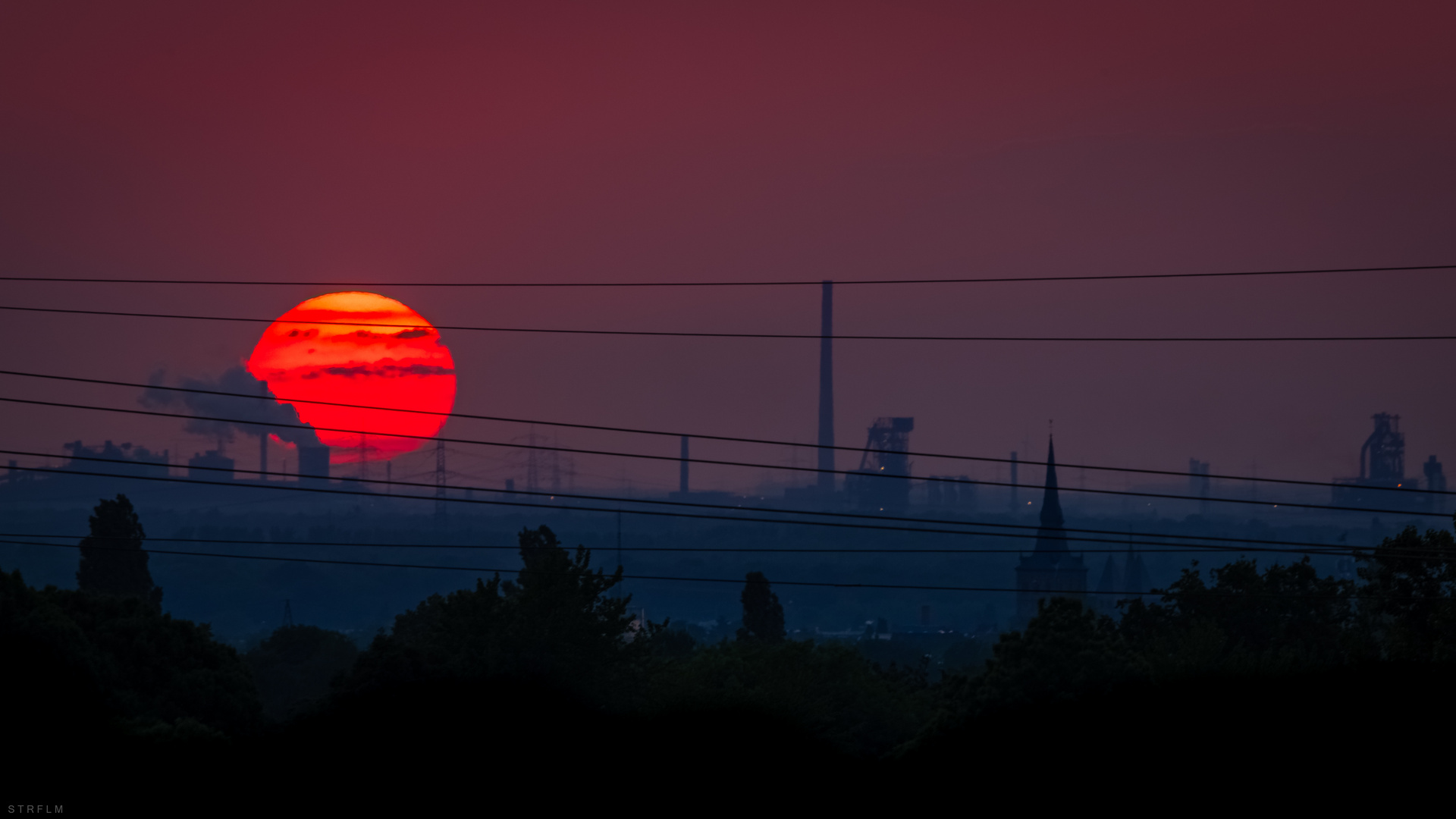 Sonne auf Koks