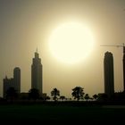 sonne der wüstenstadt dubai