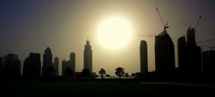 sonne der wüstenstadt dubai