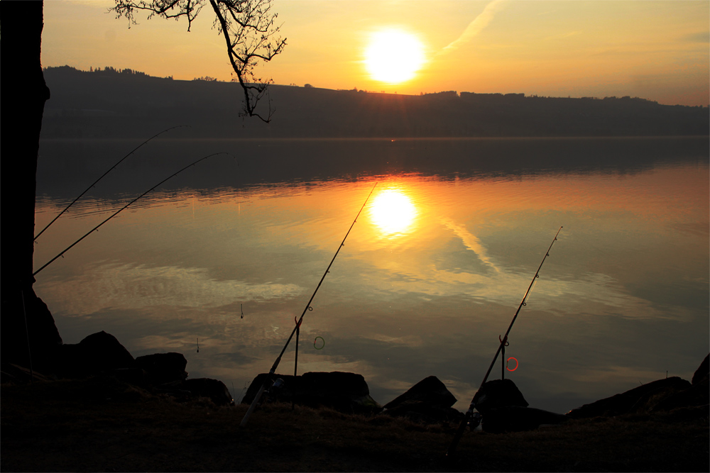 Sonne einfangen - wenn keine Fische beissen