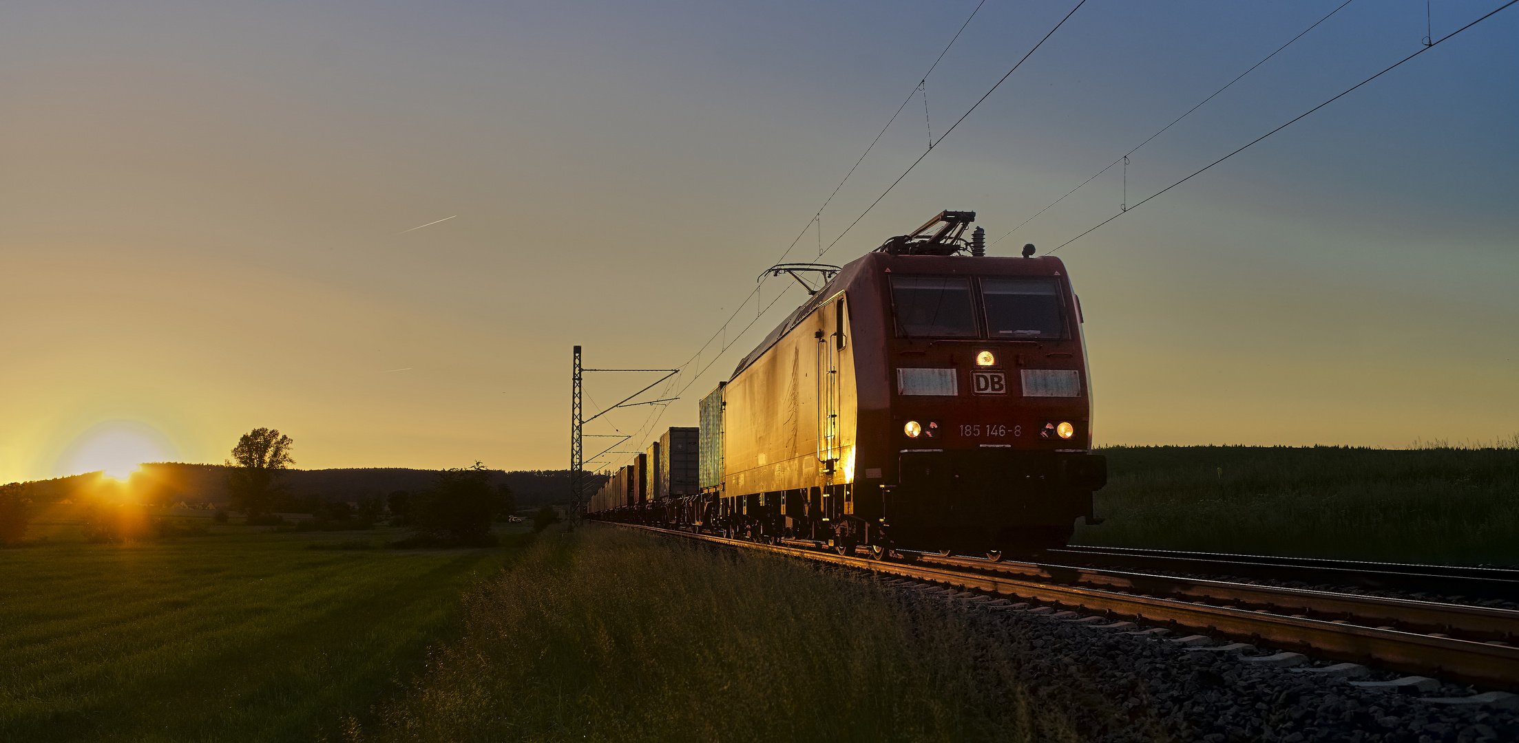 Sonne fressen Sensor auf